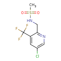 N-{[5-chloro-3-(trifluoromethyl)pyridin-2-yl]methyl}methanesulfonamide