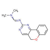 N'-{5H-chromeno[4,3-d]pyrimidin-2-yl}-N,N-dimethylmethanimidamide