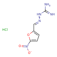 N-{[(5-nitrofuran-2-yl)methylidene]amino}guanidine hydrochloride
