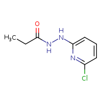 N'-(6-chloropyridin-2-yl)propanehydrazide