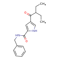 N-benzyl-4-(2-ethylbutanoyl)-1H-pyrrole-2-carboxamide