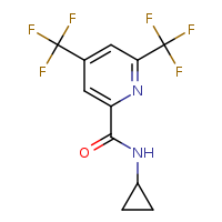 N-cyclopropyl-4,6-bis(trifluoromethyl)pyridine-2-carboxamide
