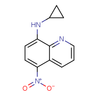N-cyclopropyl-5-nitroquinolin-8-amine