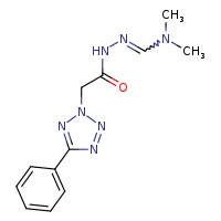 N'-[(dimethylamino)methylidene]-2-(5-phenyl-1,2,3,4-tetrazol-2-yl)acetohydrazide