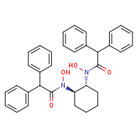N-hydroxy-N-[(1R,2R)-2-(N-hydroxy-2,2-diphenylacetamido)cyclohexyl]-2,2-diphenylacetamide