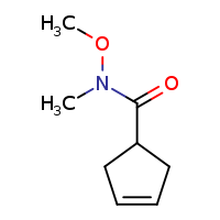 N-methoxy-N-methylcyclopent-3-ene-1-carboxamide