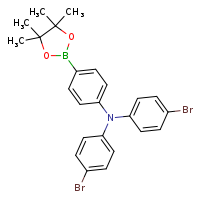 N,N-bis(4-bromophenyl)-4-(4,4,5,5-tetramethyl-1,3,2-dioxaborolan-2-yl)aniline