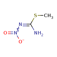 N'-nitromethylsulfanylmethanimidamide