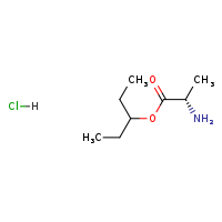 pentan-3-yl (2S)-2-aminopropanoate hydrochloride