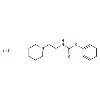 phenyl N-[2-(piperidin-1-yl)ethyl]carbamate hydrochloride