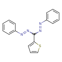 phenyl({[(1E)-2-phenyldiazen-1-yl](thiophen-2-yl)methyl})diazene