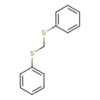 {[(phenylsulfanyl)methyl]sulfanyl}benzene