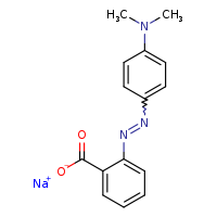 sodium 2-{2-[4-(dimethylamino)phenyl]diazen-1-yl}benzoate