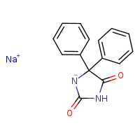 sodium 2,4-dioxo-5,5-diphenylimidazolidin-1-ide