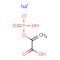 sodium 2-(hydrogen phosphonatooxy)prop-2-enoic acid