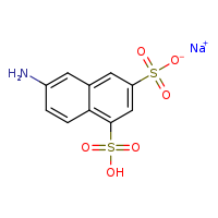 sodium 7-amino-4-sulfonaphthalene-2-sulfonate