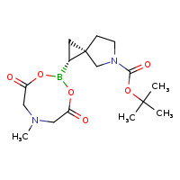 tert-butyl (1R,3R)-1-(6-methyl-4,8-dioxo-1,3,6,2-dioxazaborocan-2-yl)-5-azaspiro[2.4]heptane-5-carboxylate