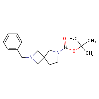 tert-butyl 2-benzyl-2,6-diazaspiro[3.4]octane-6-carboxylate