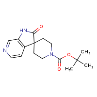 tert-butyl 2'-oxo-1'H-spiro[piperidine-4,3'-pyrrolo[2,3-c]pyridine]-1-carboxylate