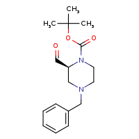 tert-butyl (2S)-4-benzyl-2-formylpiperazine-1-carboxylate