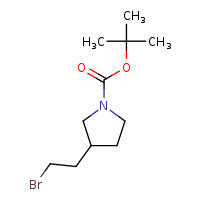 tert-butyl 3-(2-bromoethyl)pyrrolidine-1-carboxylate