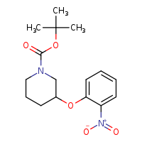 tert-butyl 3-(2-nitrophenoxy)piperidine-1-carboxylate