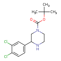 tert-butyl 3-(3,4-dichlorophenyl)piperazine-1-carboxylate