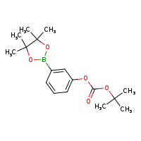 tert-butyl 3-(4,4,5,5-tetramethyl-1,3,2-dioxaborolan-2-yl)phenyl carbonate