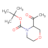 tert-butyl 3-acetylmorpholine-4-carboxylate