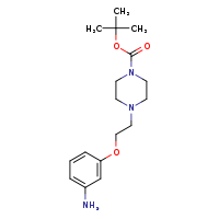 tert-butyl 4-[2-(3-aminophenoxy)ethyl]piperazine-1-carboxylate
