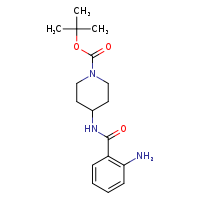 tert-butyl 4-(2-aminobenzamido)piperidine-1-carboxylate