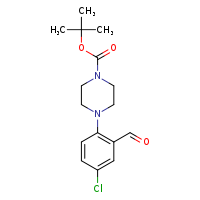 tert-butyl 4-(4-chloro-2-formylphenyl)piperazine-1-carboxylate