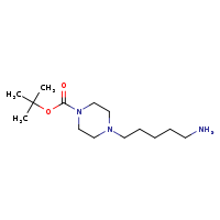 tert-butyl 4-(5-aminopentyl)piperazine-1-carboxylate