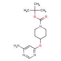 tert-butyl 4-[(6-aminopyrimidin-4-yl)oxy]piperidine-1-carboxylate