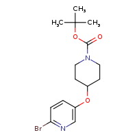tert-butyl 4-[(6-bromopyridin-3-yl)oxy]piperidine-1-carboxylate