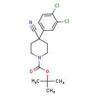 tert-butyl 4-cyano-4-(3,4-dichlorophenyl)piperidine-1-carboxylate