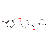 tert-butyl 6-bromo-4H-spiro[1,3-benzodioxine-2,4'-piperidine]-1'-carboxylate