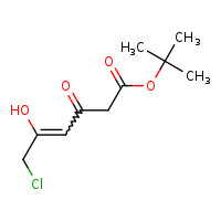 tert-butyl 6-chloro-5-hydroxy-3-oxohex-4-enoate