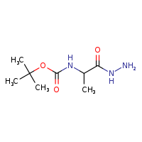 tert-butyl N-[1-(hydrazinecarbonyl)ethyl]carbamate