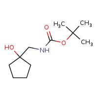 tert-butyl N-[(1-hydroxycyclopentyl)methyl]carbamate