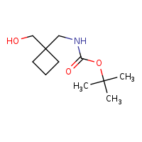 tert-butyl N-{[1-(hydroxymethyl)cyclobutyl]methyl}carbamate