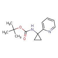 tert-butyl N-[1-(pyridin-2-yl)cyclopropyl]carbamate