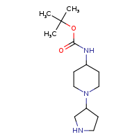 tert-butyl N-[1-(pyrrolidin-3-yl)piperidin-4-yl]carbamate