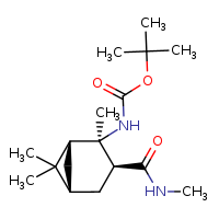 tert-butyl N-[(1R,2R,3S,5R)-2,6,6-trimethyl-3-(methylcarbamoyl)bicyclo[3.1.1]heptan-2-yl]carbamate