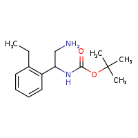 tert-butyl N-[2-amino-1-(2-ethylphenyl)ethyl]carbamate