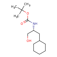 tert-butyl N-[(2R)-1-cyclohexyl-3-hydroxypropan-2-yl]carbamate