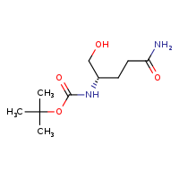 tert-butyl N-[(2S)-4-carbamoyl-1-hydroxybutan-2-yl]carbamate