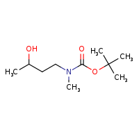 tert-butyl N-(3-hydroxybutyl)-N-methylcarbamate