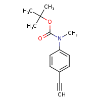 tert-butyl N-(4-ethynylphenyl)-N-methylcarbamate
