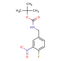 tert-butyl N-[(4-fluoro-3-nitrophenyl)methyl]carbamate